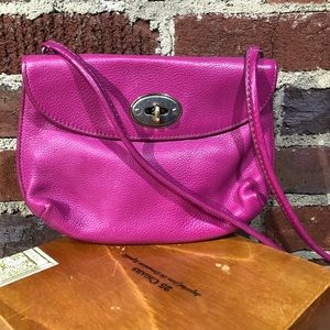 ❤️ 4/$20 Fossil- Bright Pink Leather Minibag